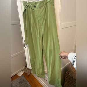 Green Women's Pants